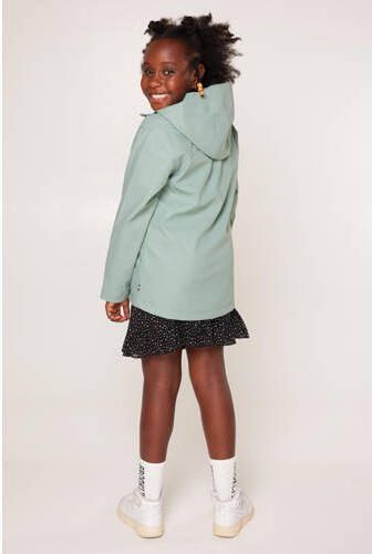 America Today regenjas Janice JR van polyester groen Effen 110 116 - Foto 3