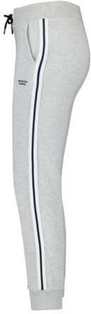 America Today regular fit joggingbroek Car grijs melange Meisjes Katoen 134 140 - Foto 3