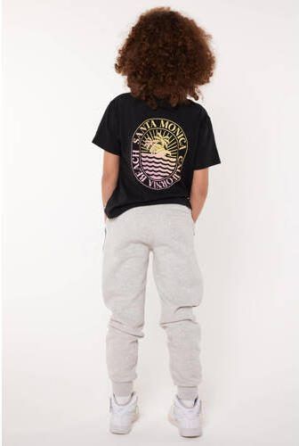 America Today slim fit joggingbroek Car Jr wit Meisjes Katoen Effen 134 140 - Foto 3