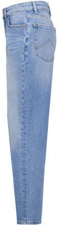 America Today straight leg jeans light blue denim Blauw Effen - Foto 4