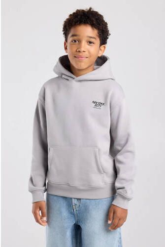 America Today sweater grijs Effen