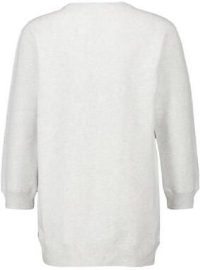 America Today sweatjurk Dawn JR met tekst lichtgrijs Tekst 122 128