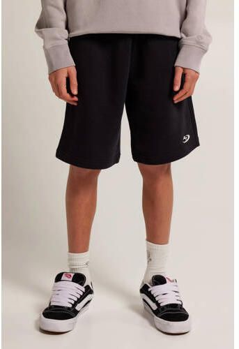 America Today sweatshort zwart Jongens Katoen Backprint 122 128