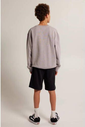 America Today sweatshort zwart Jongens Katoen Backprint 122 128 - Foto 2