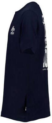 America Today T-shirt Blauw Jongens Katoen Ronde hals Logo 122 128 - Foto 2
