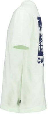America Today T-shirt Ecru Jongens Katoen Ronde hals Logo 146 152 - Foto 2