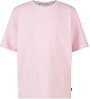 America Today T-shirt lichtroze Meisjes Katoen Ronde hals Effen - Foto 3
