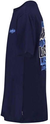 America Today T-shirt met backprint donkerblauw Jongens Katoen Ronde hals 122 128 - Foto 3