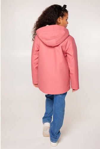 America Today unisex regenjas Janice Teddy JR rood Meisjes Polyamide Capuchon 110 116 - Foto 3