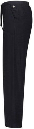 America Today wide leg broek zwart Meisjes Viscose Effen 134 140 - Foto 3