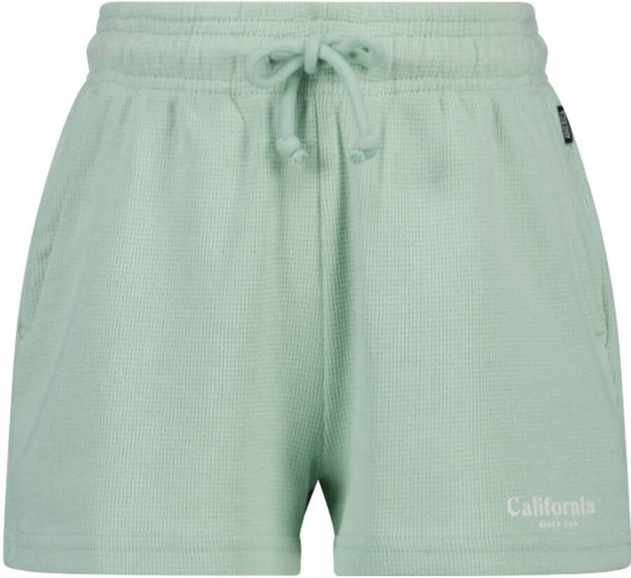 America Today regular fit sweatshort Nyra mintgroen