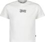 America Today T-shirt Estella JR met backprint off white Wit Meisjes Katoen Ronde hals 134 140 - Thumbnail 2