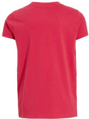 Anytime basic T-shirt roze Meisjes Katoen Ronde hals Effen 110 116 - Foto 2