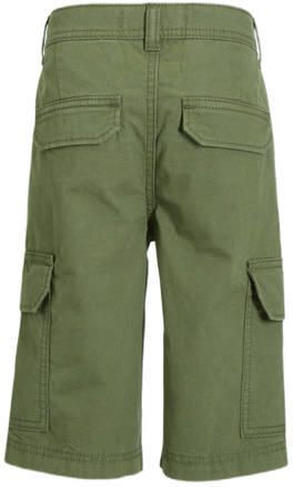 Anytime cargo bermuda groen Korte broek Jongens Stretchkatoen Effen 116 - Foto 3