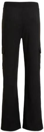 Anytime crinkle cargo broek zwart Meisjes Polyester Effen 122 128