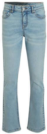Anytime flared jeans bleached blauw Meisjes Katoen Effen