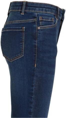 Anytime flared jeans dark blue Blauw Meisjes Stretchdenim 140