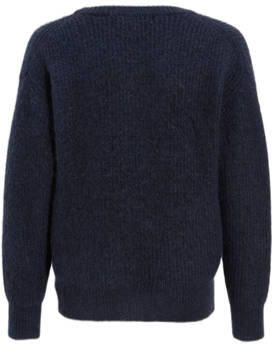 Anytime gebreid vest navy Blauw Meisjes Nylon V-hals Effen 134 140