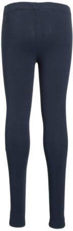 Anytime legging donkerblauw Meisjes Stretchkatoen Effen 122 128