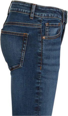 Anytime skinny jeans donkerblauw Jongens Stretchdenim 116 - Foto 2