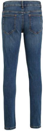 Anytime skinny jeans dark blue Blauw Jongens Stretchdenim 152 - Foto 2