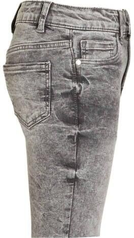 Anytime skinny jeans grijs Meisjes Denim 164 | Jeans van