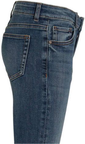 Anytime skinny jeans mid blue Blauw Jongens Denim Effen 104