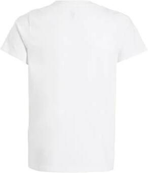 Anytime T-shirt wit Jongens Katoen Ronde hals Melée 110 116 - Foto 3