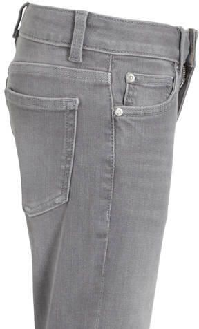 Anytime tapered slim fit jeans grijs Jongens Denim Effen 152 - Foto 2
