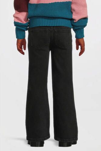 Anytime wide leg jeans zwart Meisjes Denim Effen - Foto 5