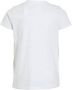 Anytime basic T-shirt wit Meisjes Katoen Ronde hals Effen 110 116 - Thumbnail 2