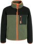 Anytime teddy fleece vest khaki zwart Groen Meerkleurig 158 164 - Thumbnail 2