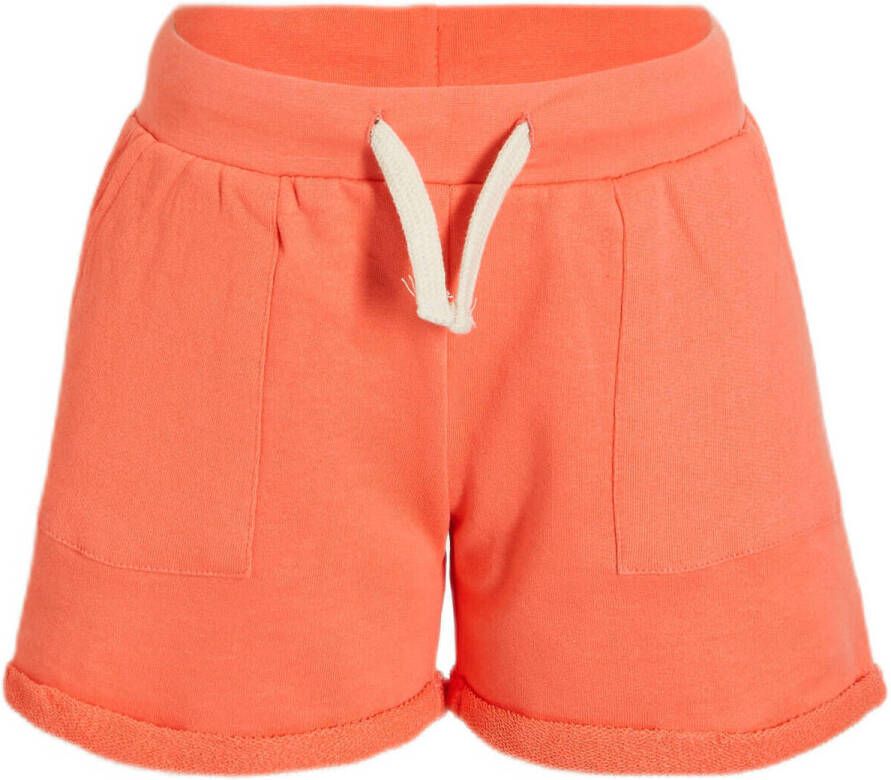 Anytime short oranje Korte broek Meisjes Katoen Melée 158 164
