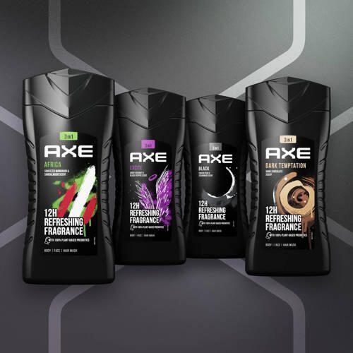 Axe 3-in-1 douchegel mix set 4 x 250 ml | Douchegel van - Foto 3