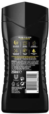 Axe 3-in-1 douchegel mix set 4 x 250 ml | Douchegel van