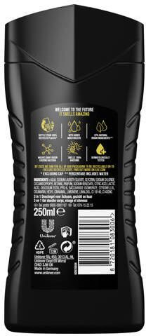 Axe Africa 3-in-1 douchegel 6 x 250 ml | Douchegel van - Foto 3