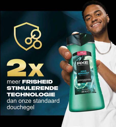 Axe Fine Fragrance Collection Aqua Bergamot douchegel 6 x 300 ml