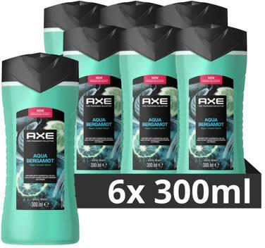 Axe Fine Fragrance Collection Aqua Bergamot douchegel 6 x 300 ml - Foto 3
