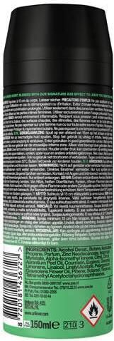 Axe Jungle Fresh deodorant bodyspray 6 x 150 ml | Deodorant van