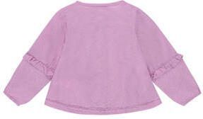 Babyface baby blouse paars Meisjes Katoen V-hals Effen 62 - Foto 1
