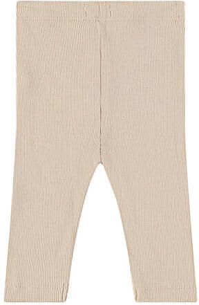 Babyface baby regular fit broek beige Stretchkatoen Effen 50