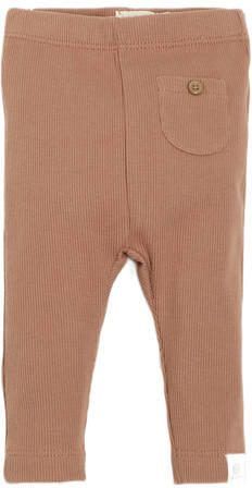 Babyface baby regular fit broek bruin Stretchkatoen Effen 50 - Foto 2