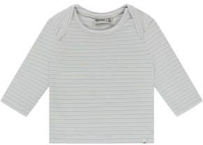 Babyface gestreepte longsleeve blauw Jongens Stretchkatoen Ronde hals Streep