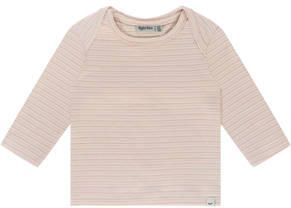 Babyface gestreepte longsleeve roze Jongens Stretchkatoen Ronde hals Streep