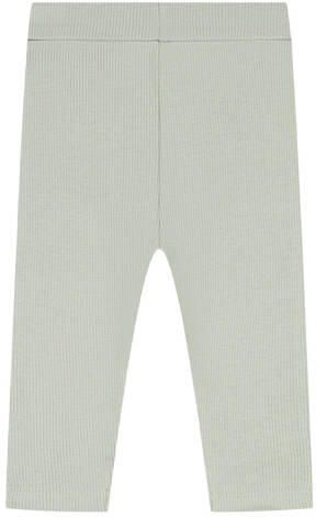 Babyface katoenen babybroek zachtgroen Stretchkatoen