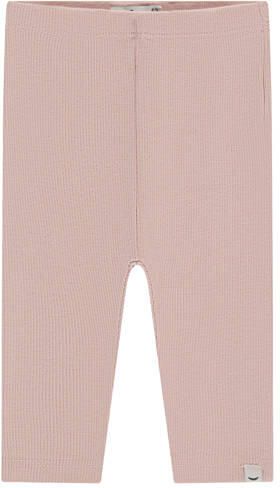 Babyface legging roze fijn gebreid Broek Jongens Stretchkatoen Effen