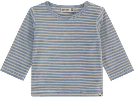 Babyface longsleeve blauw Jongens Katoen Ronde hals Streep