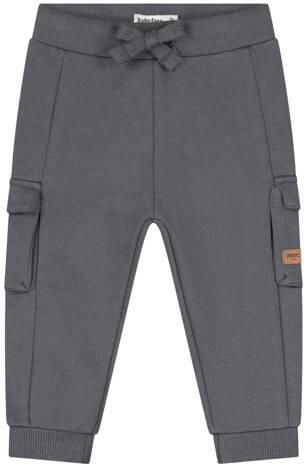Babyface relaxed fit cargobroek antraciet Grijs Jongens Katoen Effen