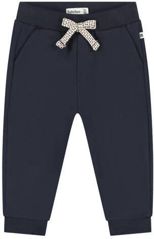 Babyface relaxed fit sweatpant donkerblauw Broek Jongens Stretchkatoen