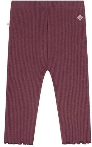 Babyface slim fit legging paars Meisjes Katoen Effen